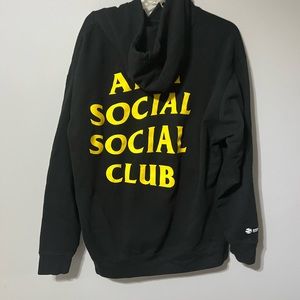 Anti social social hoodie